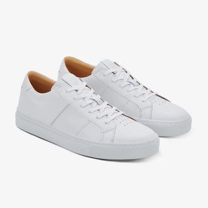 Men’s Royale White Leather Sneakers 11